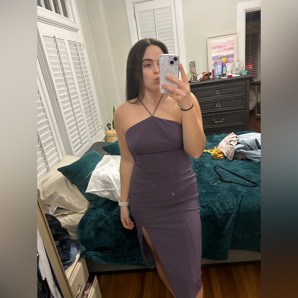 Hutch Purple cocktail Dress size medium
